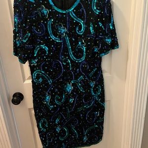 Sequined party dress